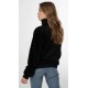 Fleece Woman PROTEST Bestio Zip Black