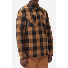 Chemise Doublée Sherpa Dickies Sacramento Brown Duck