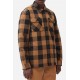 Dickies Sacramento Brown Duck Sherpa Lined Shirt