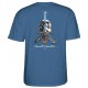 Tee Shirt Powell Peralta Skull & Sword Slate Blue