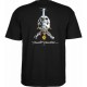 Tee Shirt Powell Peralta Skull & Sword Black