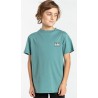 Tee Shirt Junior BILLABONG Walled Light Marine