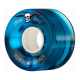 Powell Peralta Clear Cruiser Skateboard Wheels Blue 63mm 80A