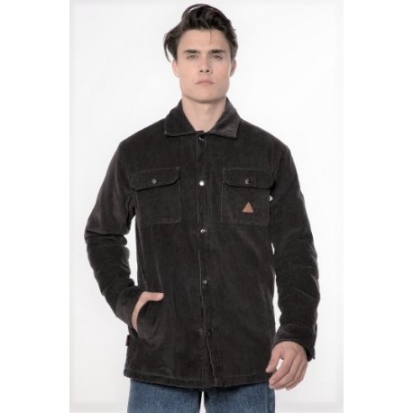 Veste Velours Homme PROTEST Odyssel Deep Grey - Breizh Rider