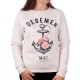 Stered Degemer Mat Women's Sweatshirt Ecru