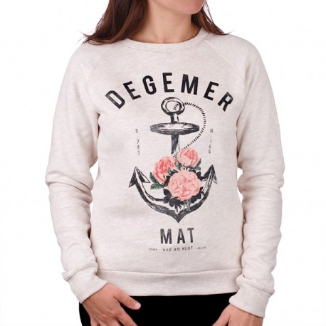 Sweat Femme Stered Degemer Mat Ecru