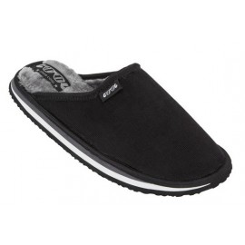 COOL SHOE HOME Black Slippers
