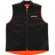 Independent Groundwork Reversible Sleeveless Jacket Black/Orange