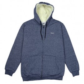 Sweat Doublé Sherpa VISSLA Roamer III Eco Dark Navy Heather