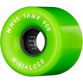 Roue Mini Logo AWOL 63mm 80A Green