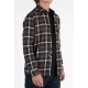 VOLCOM Caden Plaid Bleached Wren Men's Shirt