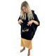 Poncho All-in V Flash Line Black Coral