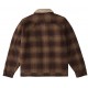 Men's Sherpa Lined Jacket Billabong Barlow Coffee