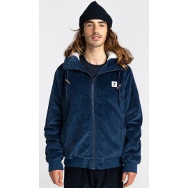 Men's Water Repellent Jacket ELEMENT Dulcey Corduroy Insignia Blue