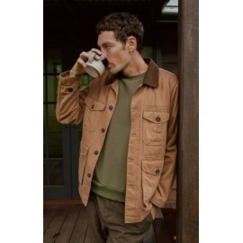 Veste Homme RHYTHM Surfari Tobacco