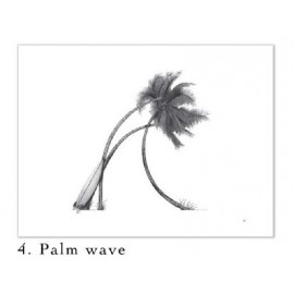 Art drawing MADAME HUBERT N 4 Palm wave