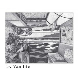 Art Drawing MADAME HUBERT N 13 Van life