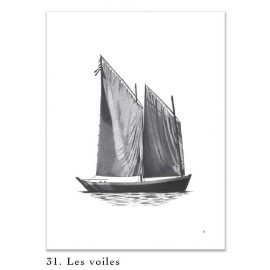 Dessin D'Art MADAME HUBERT N 31 Les voiles