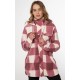 Women's Fleece Jacket PROTEST Finncy Pink Tulip