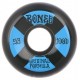 Roues Bones 100'S 53mm Black Og Formula V5 Sidecut