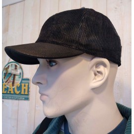 Casquette Velours HIGHLANDS Cross Morrison Black