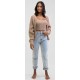 Haut Femme RHYTHM Lila Knitted Cropped Top Mocha