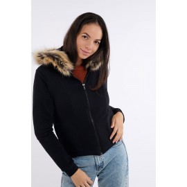 BANANA MOON Sherpa Ushuaia Women's Jacket Black