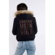 BANANA MOON Sherpa Ushuaia Women's Jacket Black