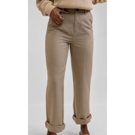 Pantalon Femme RHYTHM Tweed Luna Latte