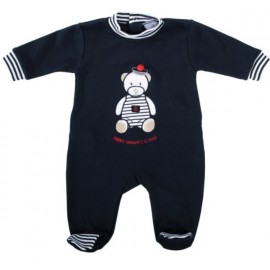 Pyjama Bébé PAPYLOU Pencran Marine