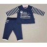 Ensemble 2 pièces Fille PAPYLOU Pennedepie Marine