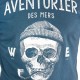 Men's Tee Shirt Stered Aventurier Des Mers Navy