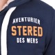 Men's Sherpa Lined Sweatshirt STERED ADM Navy