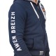 Sweat Doublé Sherpa Homme STERED ADM Marine