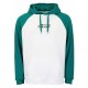 SANTA CRUZ Flier Hood Ivy Green White Sweatshirt