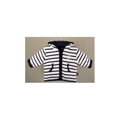 PAPYLOU Baby Lined Jacket Azores Navy Striped