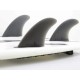 Ailerons FCSII Reactor Neo Glass Medium Ash Tri Fins