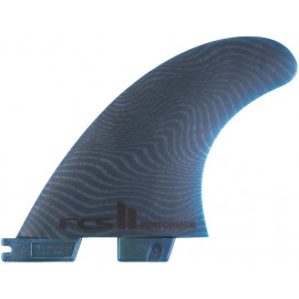 Ailerons FCSII Performer Neo Glass Medium Pacific Tri Fins