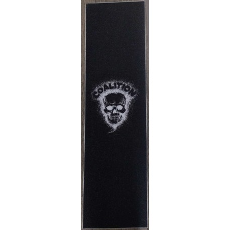 Coalition X Liou Kouma Black Logo Skateboard Grip