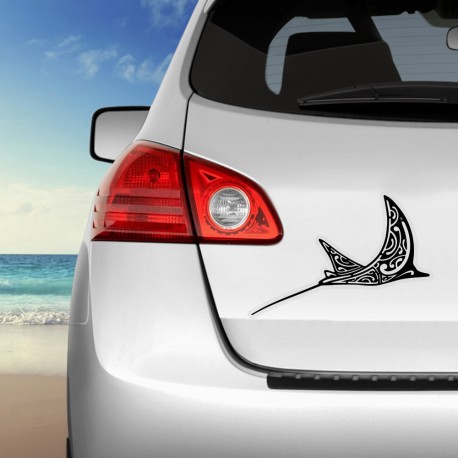 Fenua Factory Eagle Ray Transparent Background Sticker