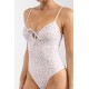 One Piece Swimsuit RHYTHM Bouquet Ivory