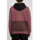 VOLCOM Men's Sweatshirt Forzee Po Rose Brown