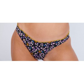 Bas de Maillot de Bain BANANA MOON Jaya Minidaisy Black