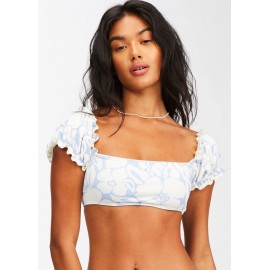 Haut de Maillot de Bain BILLABONG Beyond The Blue Puff Salt Crystal