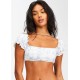 Bikini Top BILLABONG Beyond The Blue Puff Salt Crystal