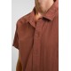 RHYTHM Classic Linen Baked Clay Shirt