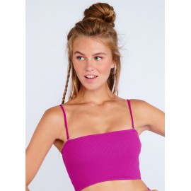 Bikini Top BANANA MOON Nolo Scrunchy Cyclamen