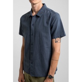 RHYTHM Classic Linen Baked Clay Shirt