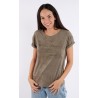 Soft Tee Shirt BANANA MOON Avenue Marzela Khaki