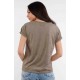 Soft Tee Shirt BANANA MOON Avenue Marzela Khaki